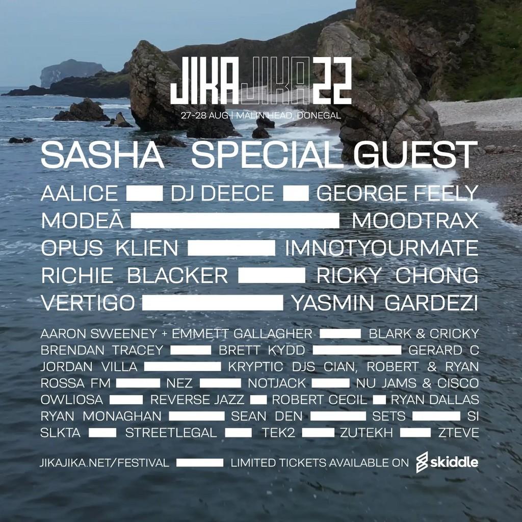 Lineup Poster Jika Jika! Festival 2022