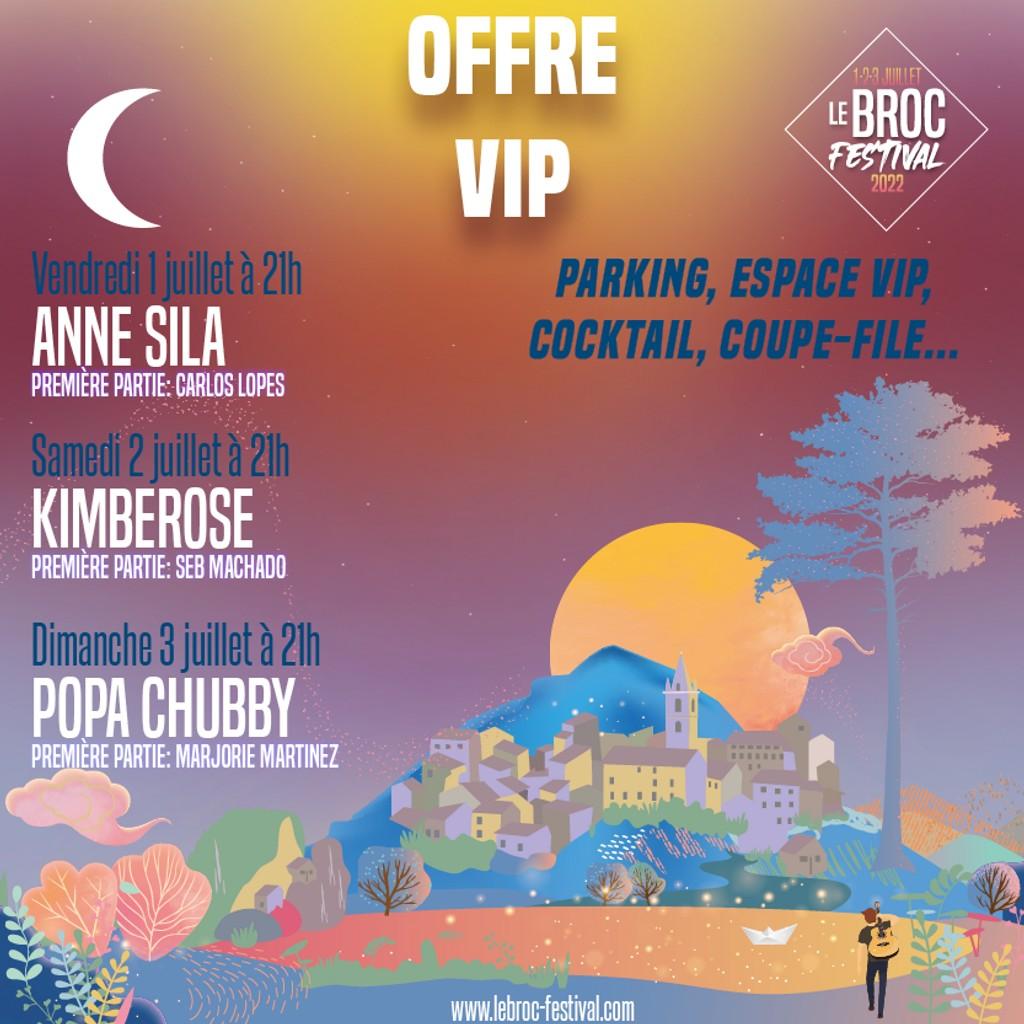 Lineup Poster Le Festival d'Été Le Broc 2022