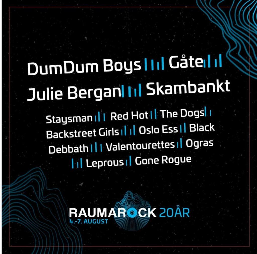 Lineup Poster RaumaRock 2022