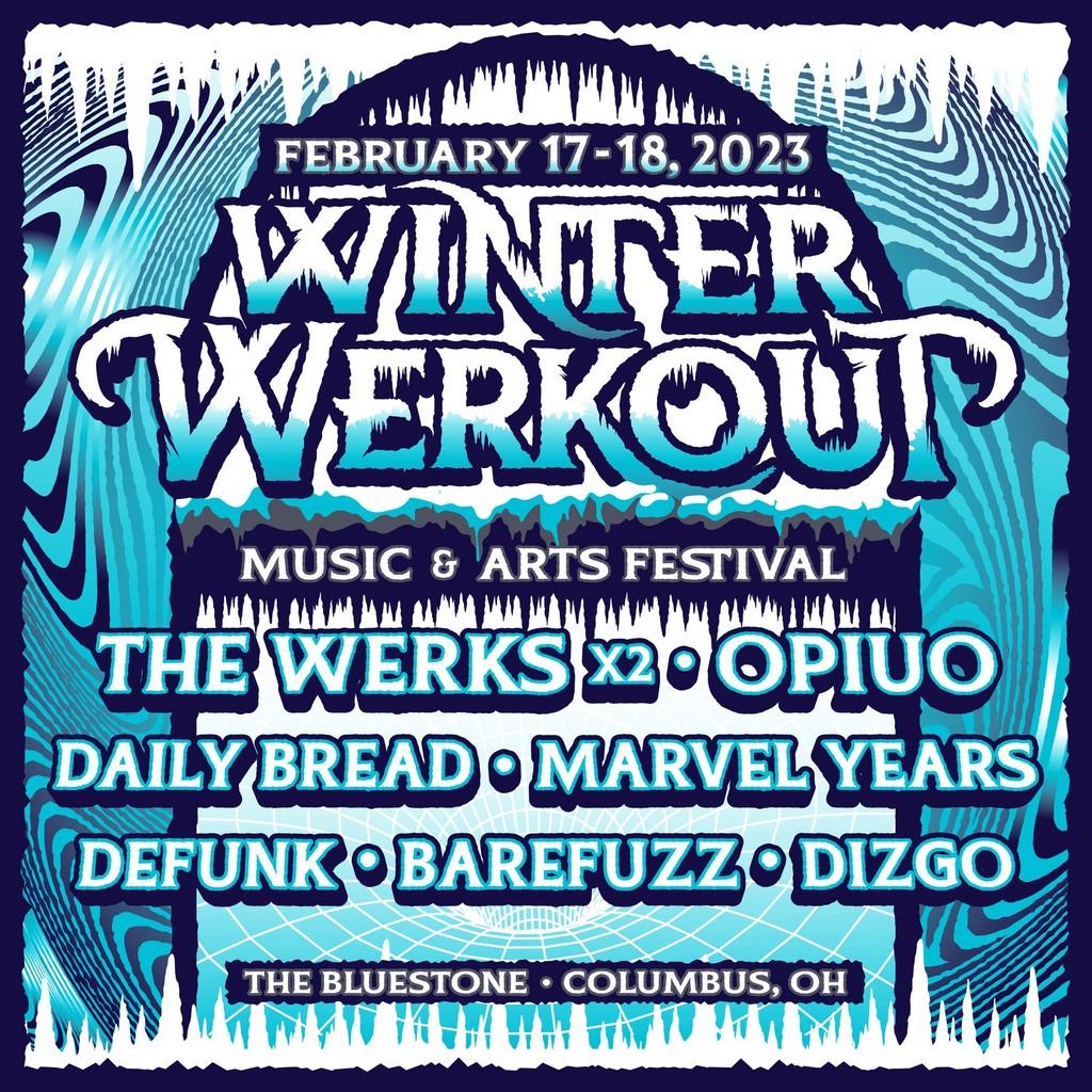 Lineup Poster Winter WerkOut 2023