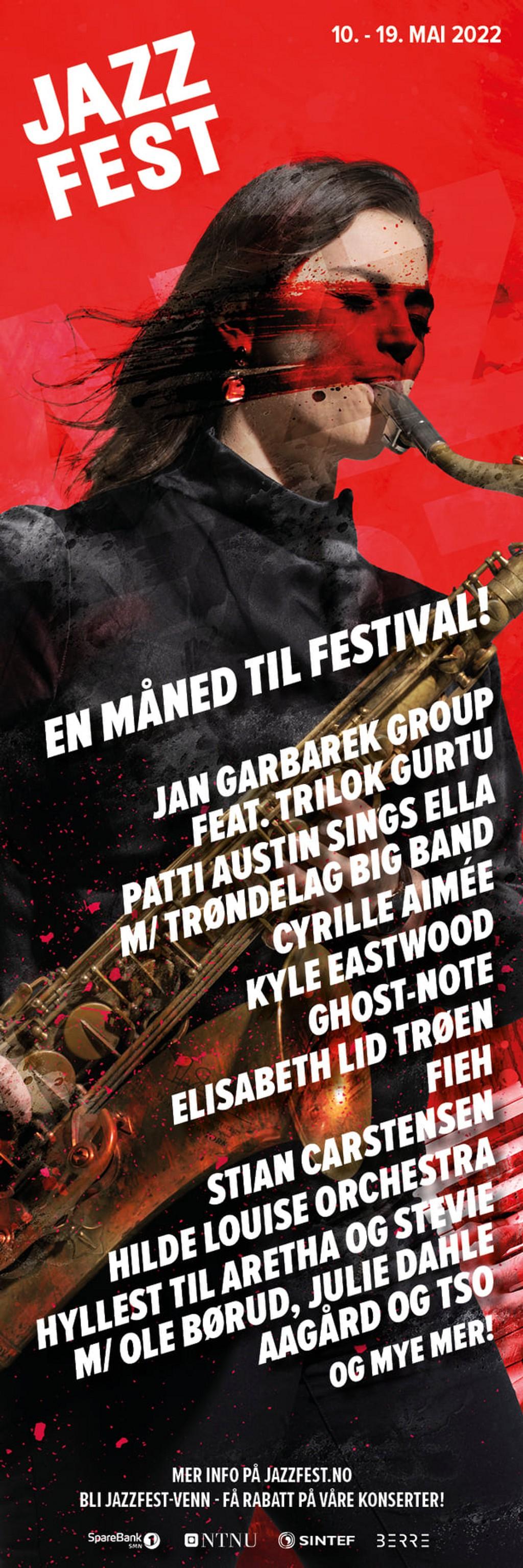 Lineup Poster Jazzfest 2022