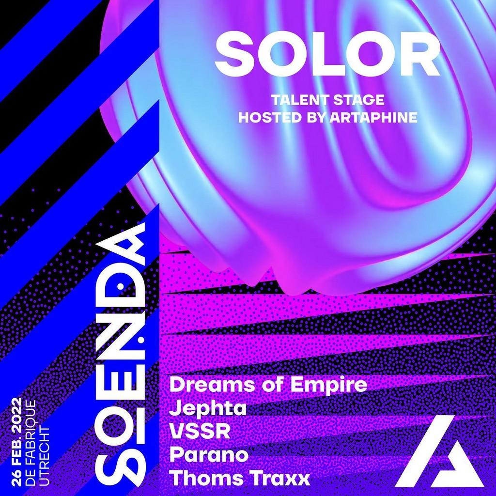 Lineup Poster Soenda Indoor Festival 2022