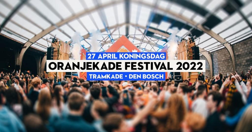 Lineup Poster Oranjekade Festival 2022