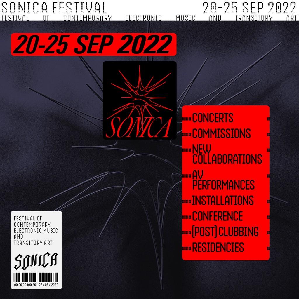 Lineup Poster Sonica festival 2022