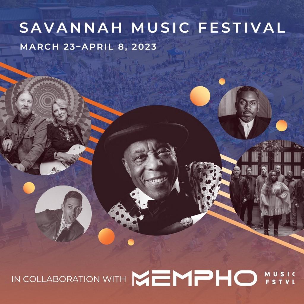 Lineup Poster Savannah Music Festival 2023