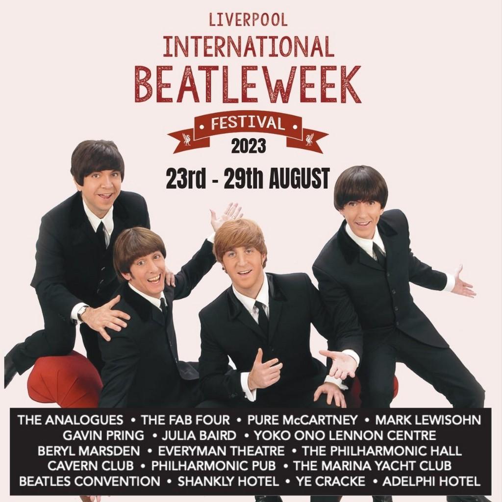 Lineup Poster International Beatleweek Festival 2023
