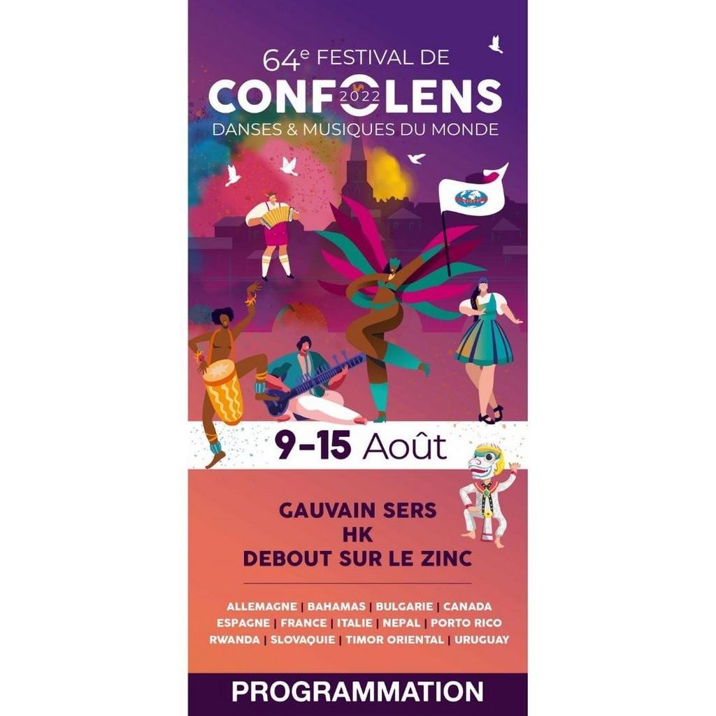 Lineup Poster Festival de Confolens 2022