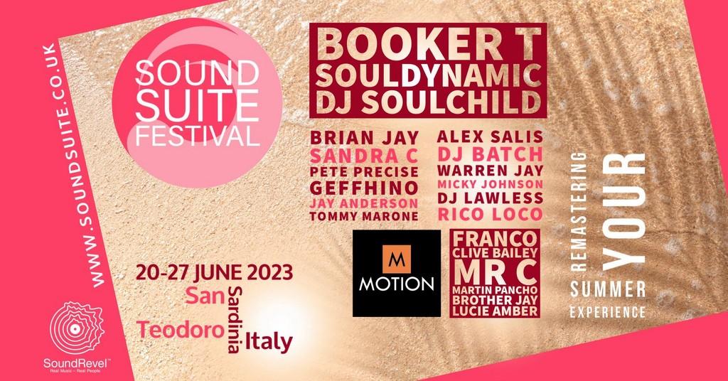 Lineup Poster Sound Suite Festival 2023