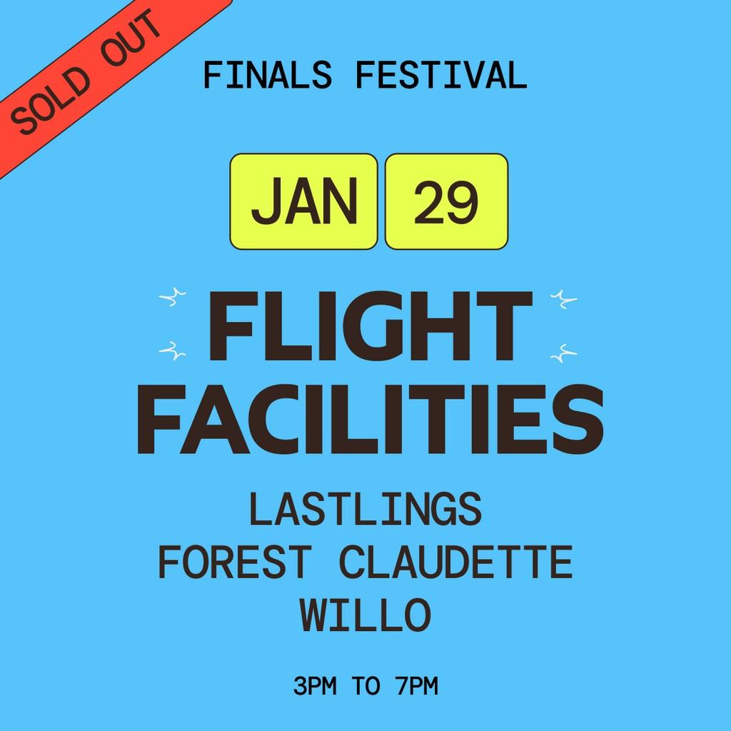 Lineup Poster Finals Festival 2023