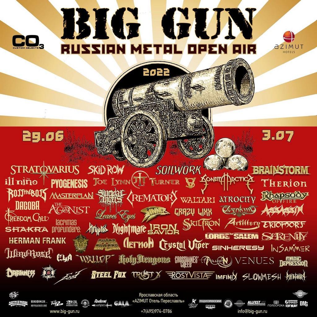 Lineup Poster Big Gun 2022