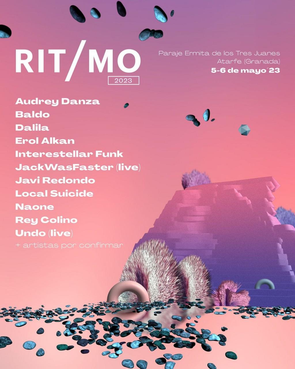 Lineup Poster Ritmo Festival 2023