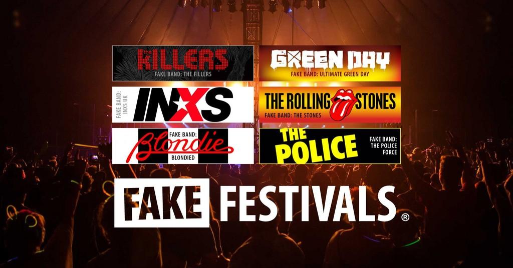 Lineup Poster Cleethorpes Fake Festival 2023