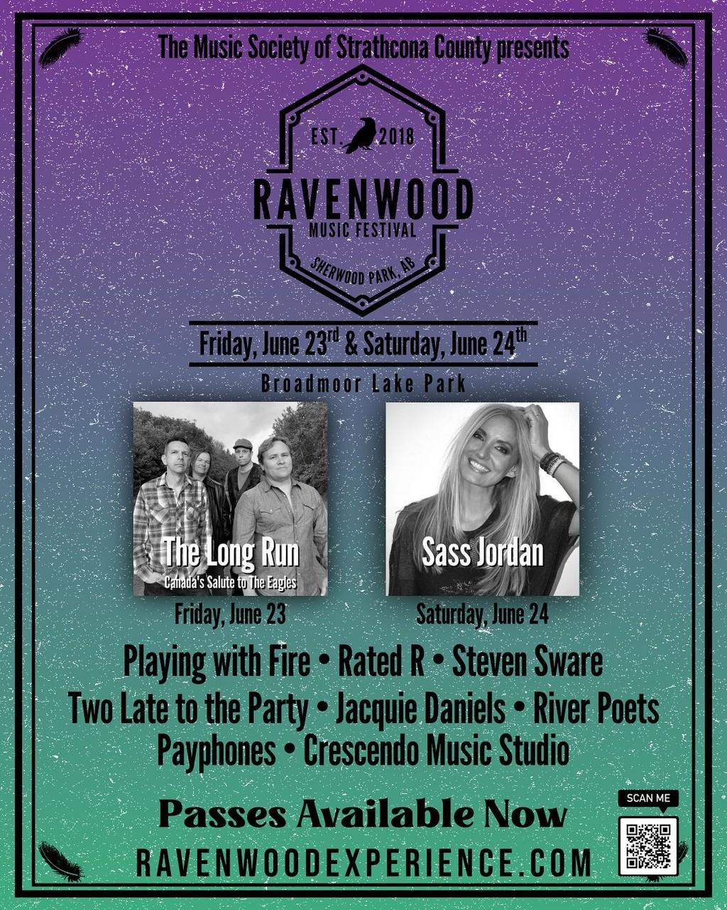 Lineup Poster RavenWood Music Festival 2023