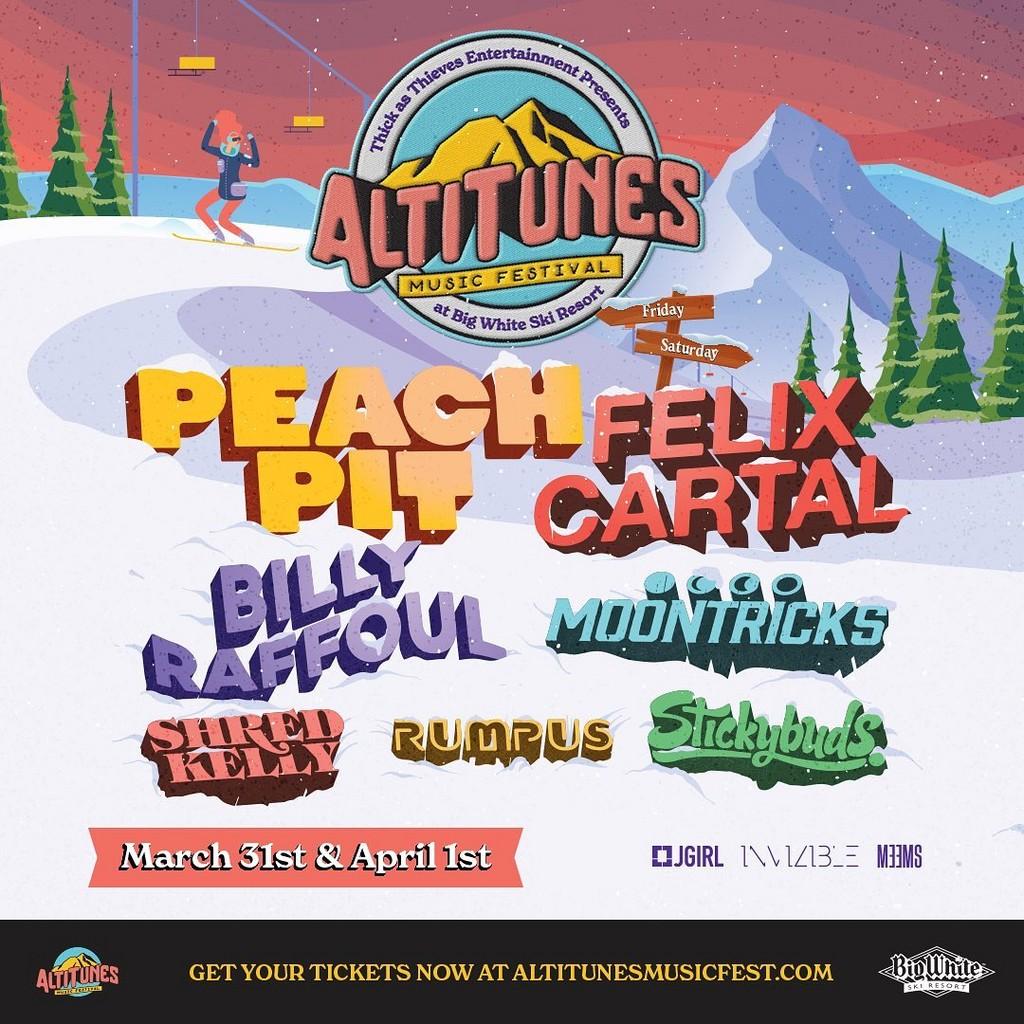 Lineup Poster AltiTunes Music Fest 2023