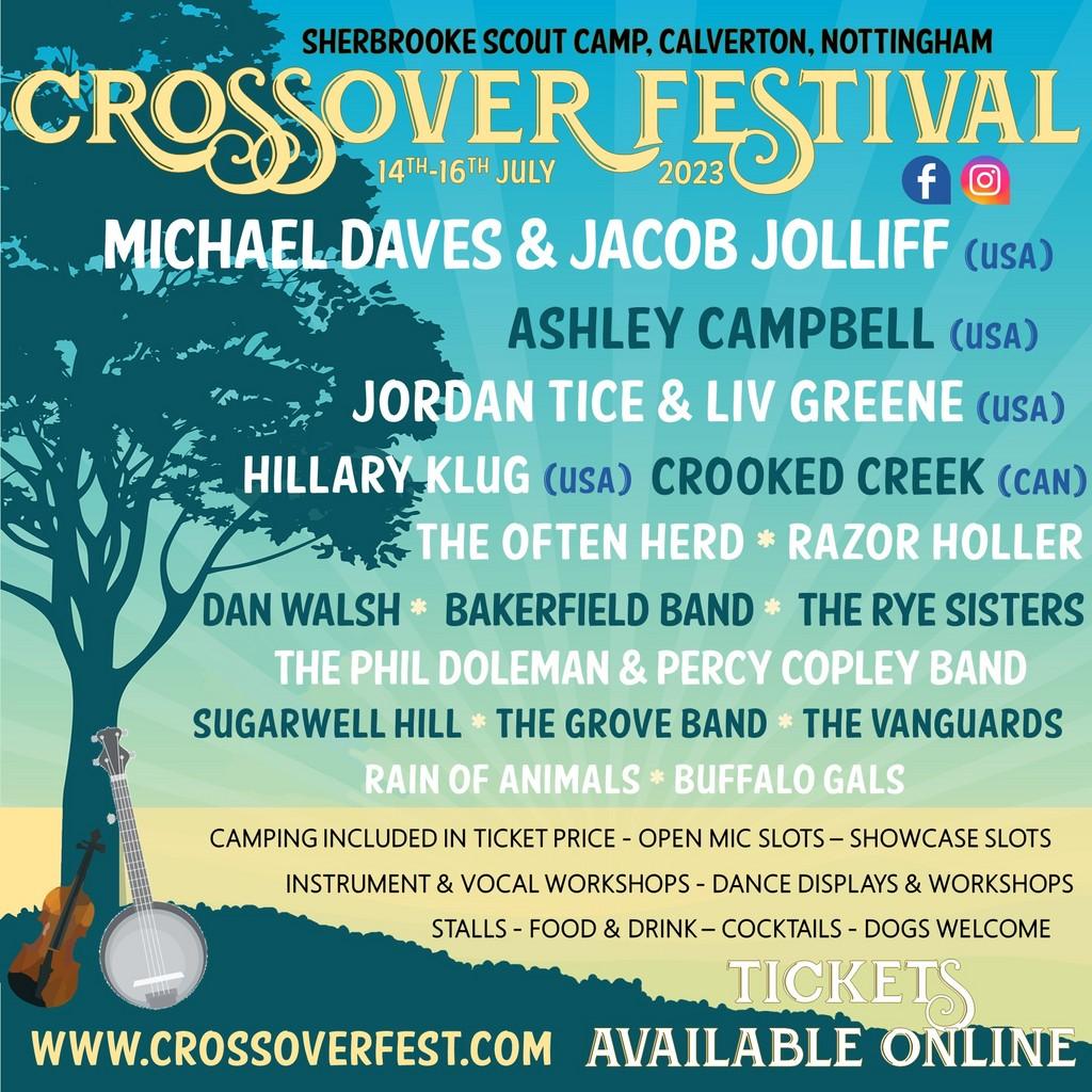 Lineup Poster Crossover Festival 2023