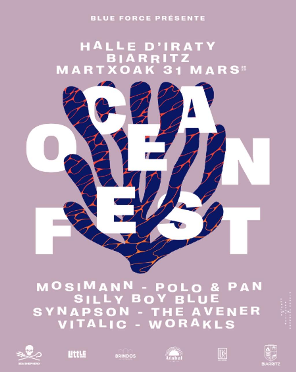 Lineup Poster Ocean Fest 2023