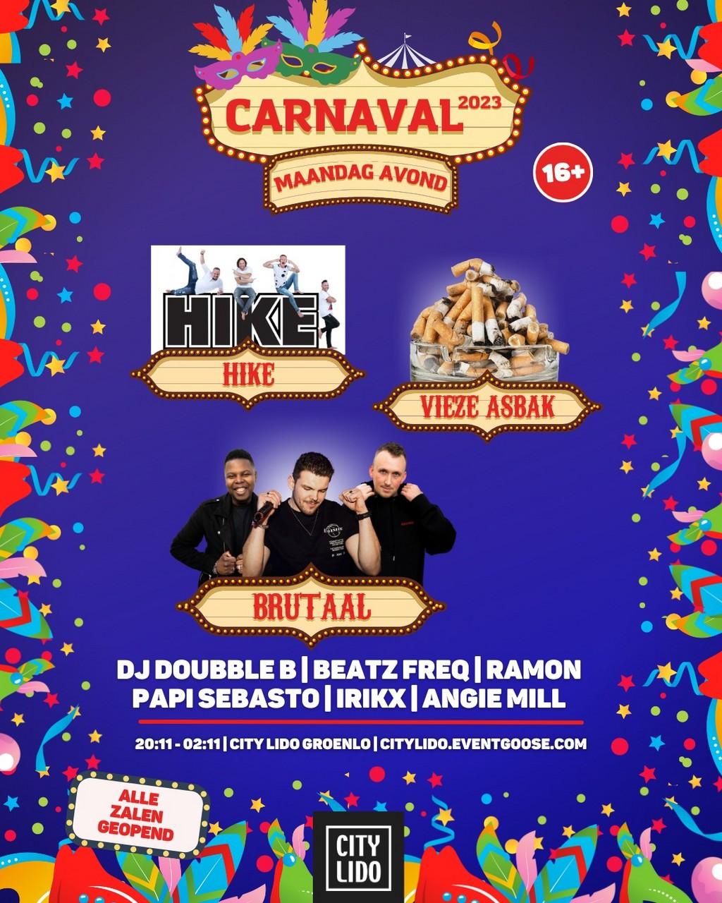 Lineup Poster Carnaval 2023