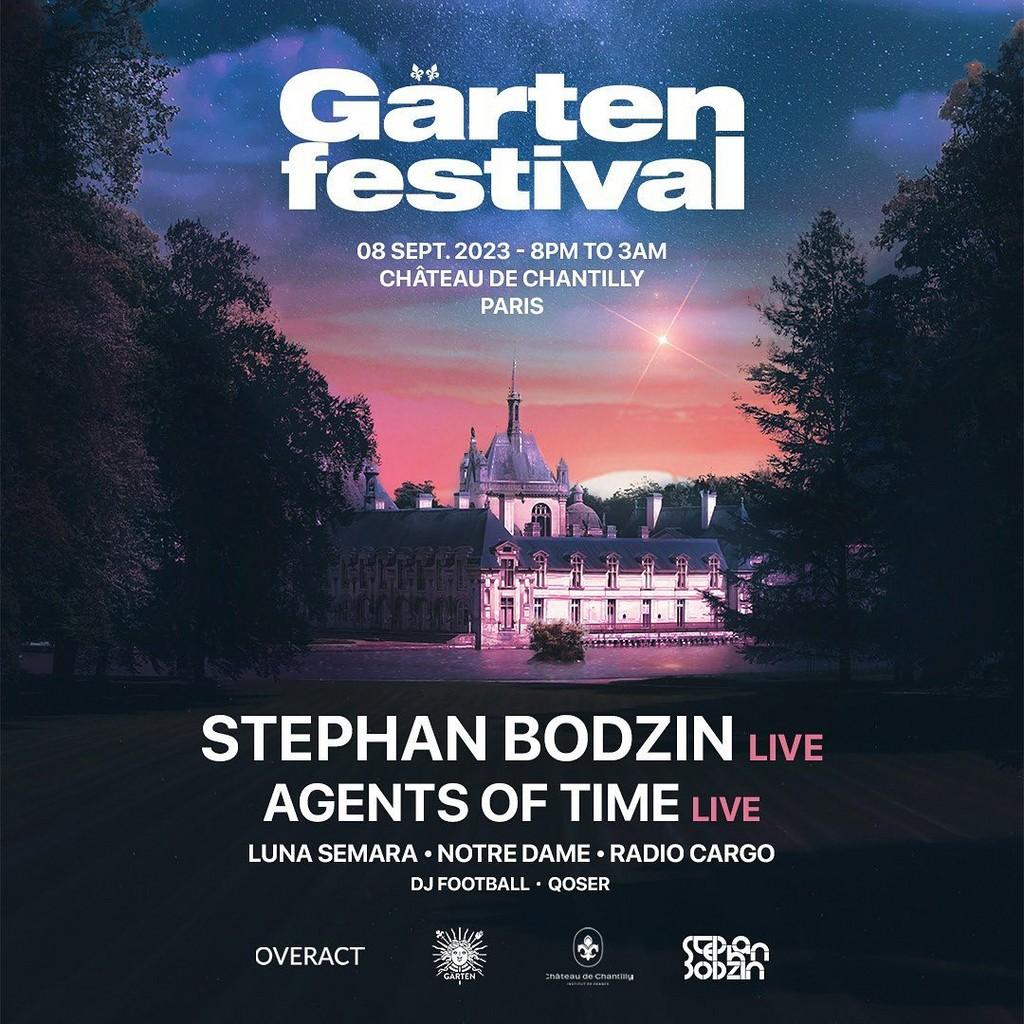 Lineup Poster Gärten Festival 2022
