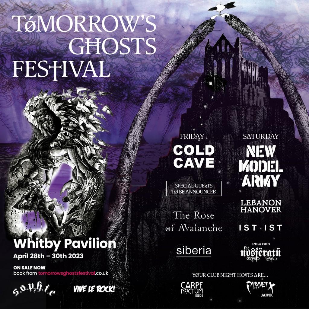 Lineup Poster Tomorrow’s Ghosts Festival 2023