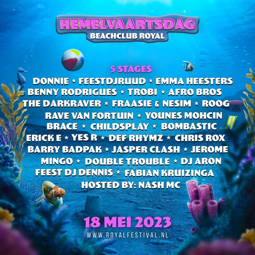 Lineup Poster Royal Festival 2023