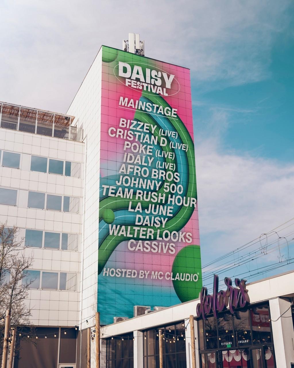 Lineup Poster Daisy Festival 2023