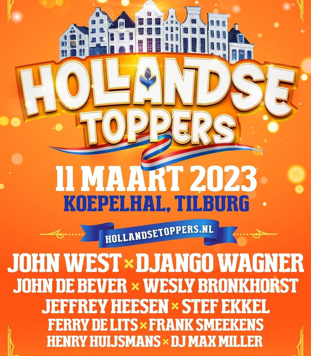 Lineup Poster Hollandse Toppers 2023