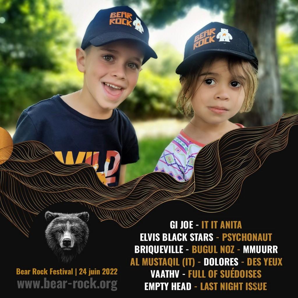Lineup Poster Bear Rock Festival 2022