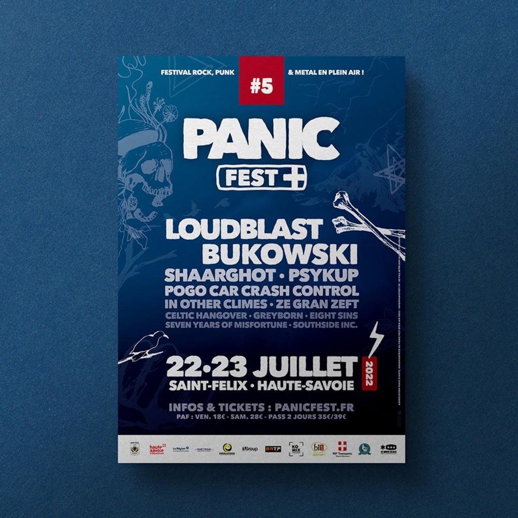 Lineup Poster PANIC FEST Open-Air 2022
