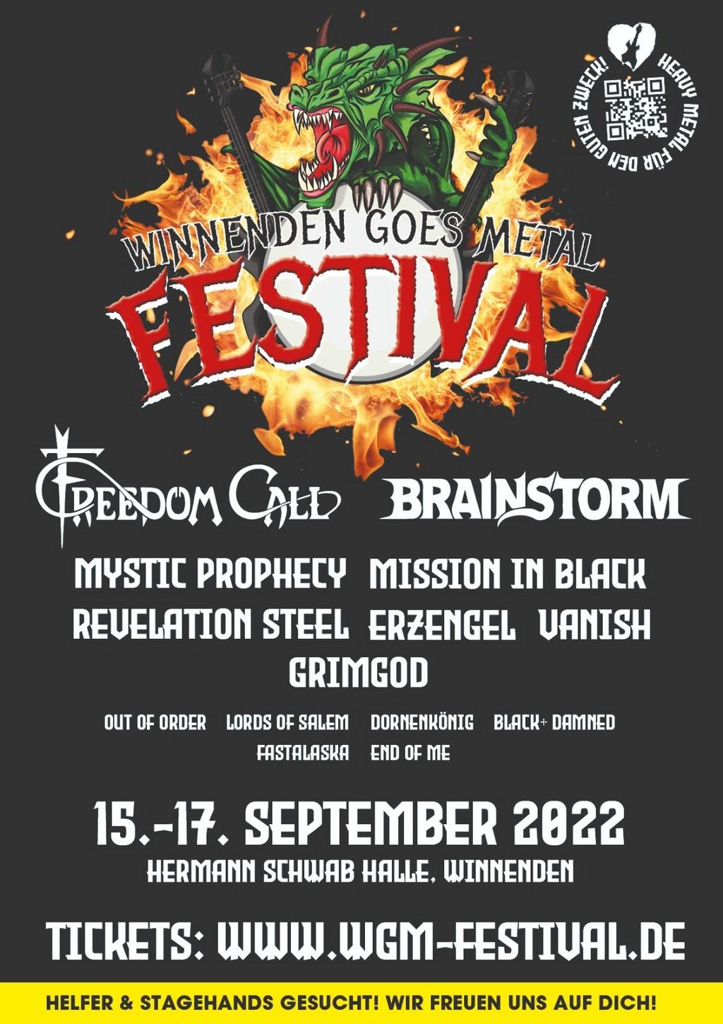 Lineup Poster WGM Festival Winnenden 2022