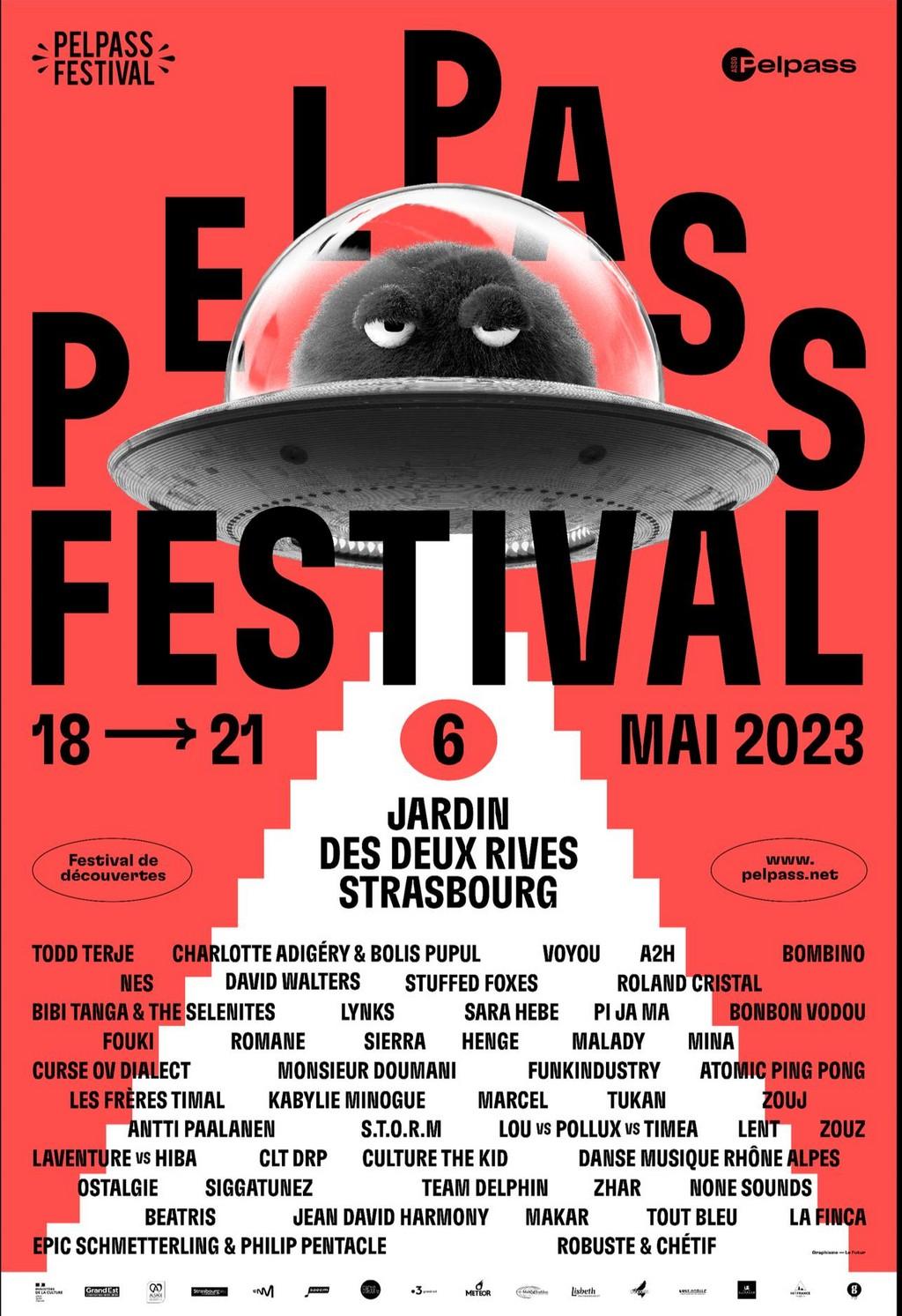 Lineup Poster Pelpass Festival 2023