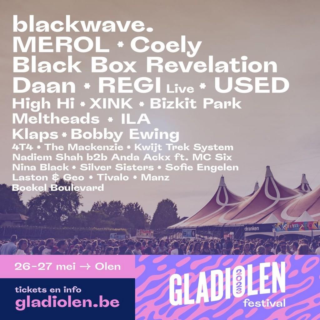 Lineup Poster Gladiolen 2023