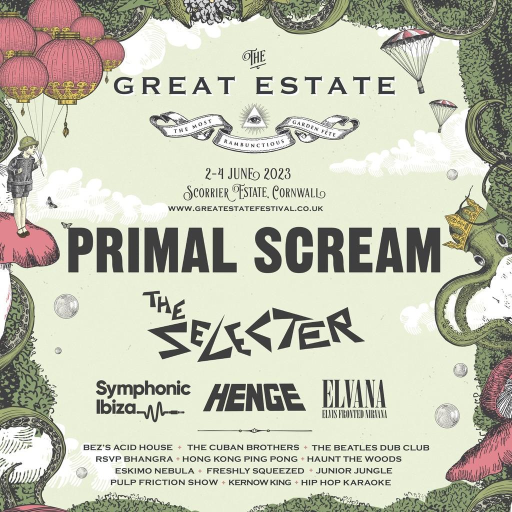 Lineup Poster The Great Estate 2023