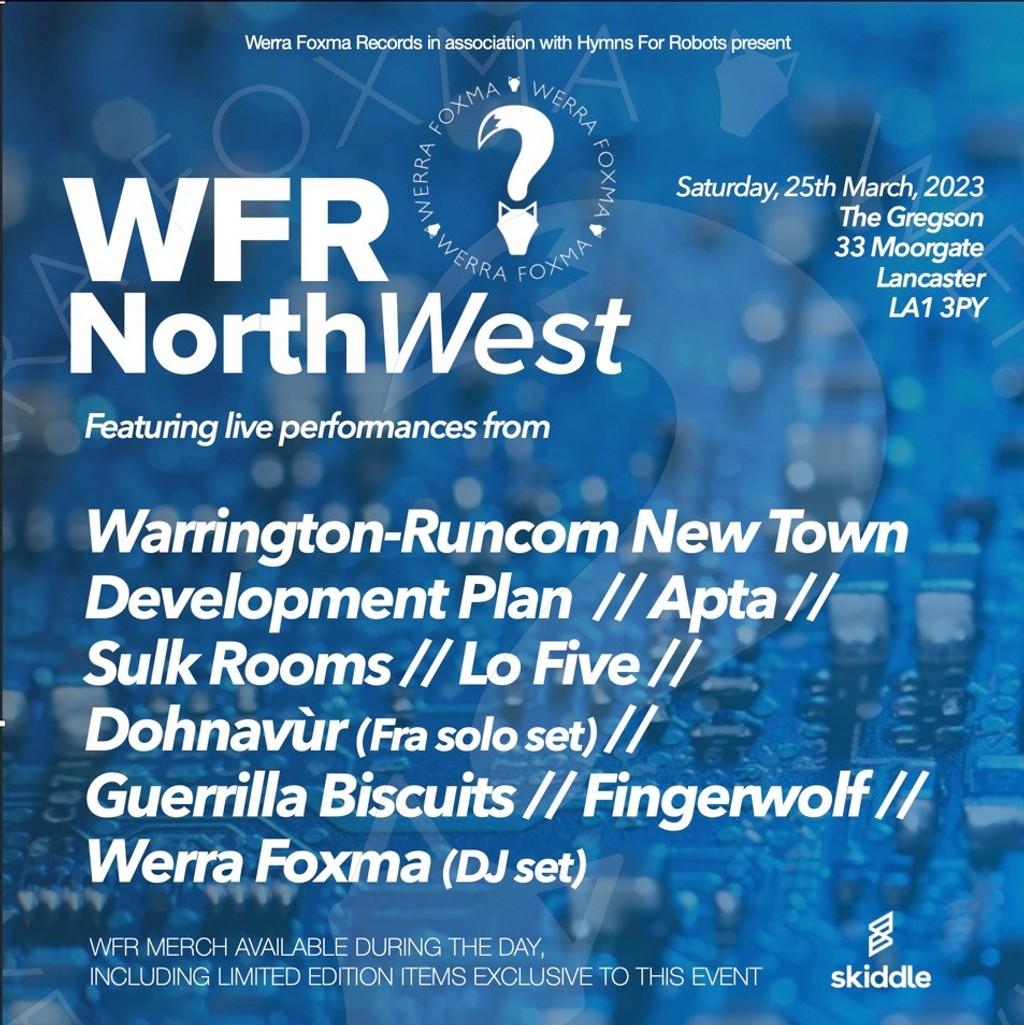 Lineup Poster WFR NorthWest 2023