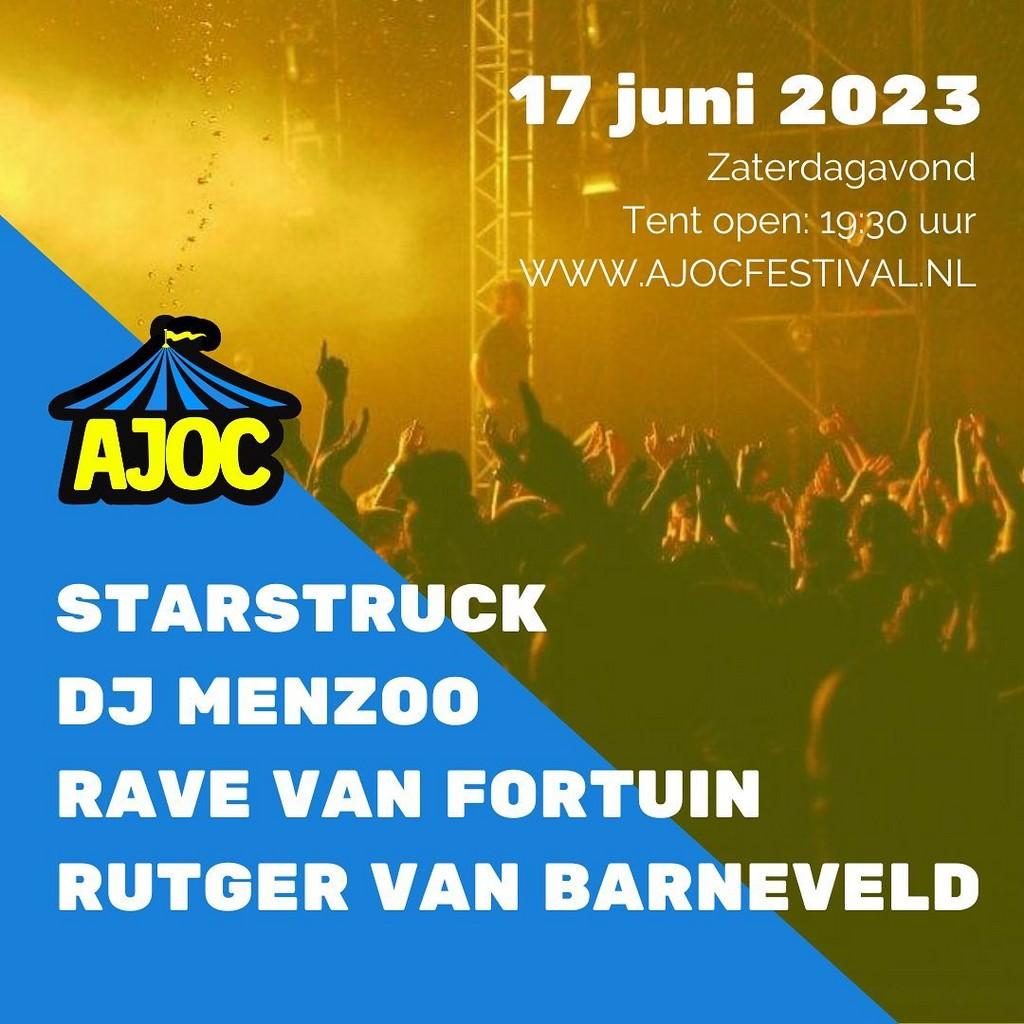 Lineup Poster AJOC Festival Next Generation 2023