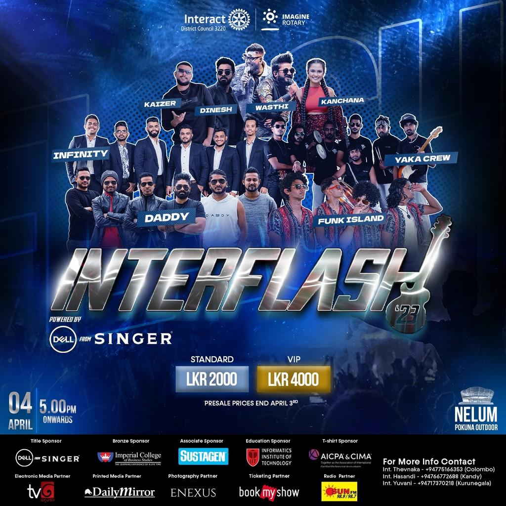 Lineup Poster Interflash 2023