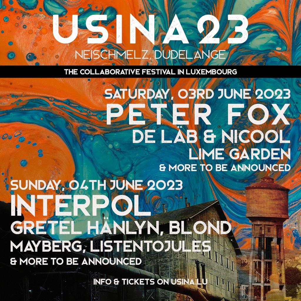 Lineup Poster USINA 2023