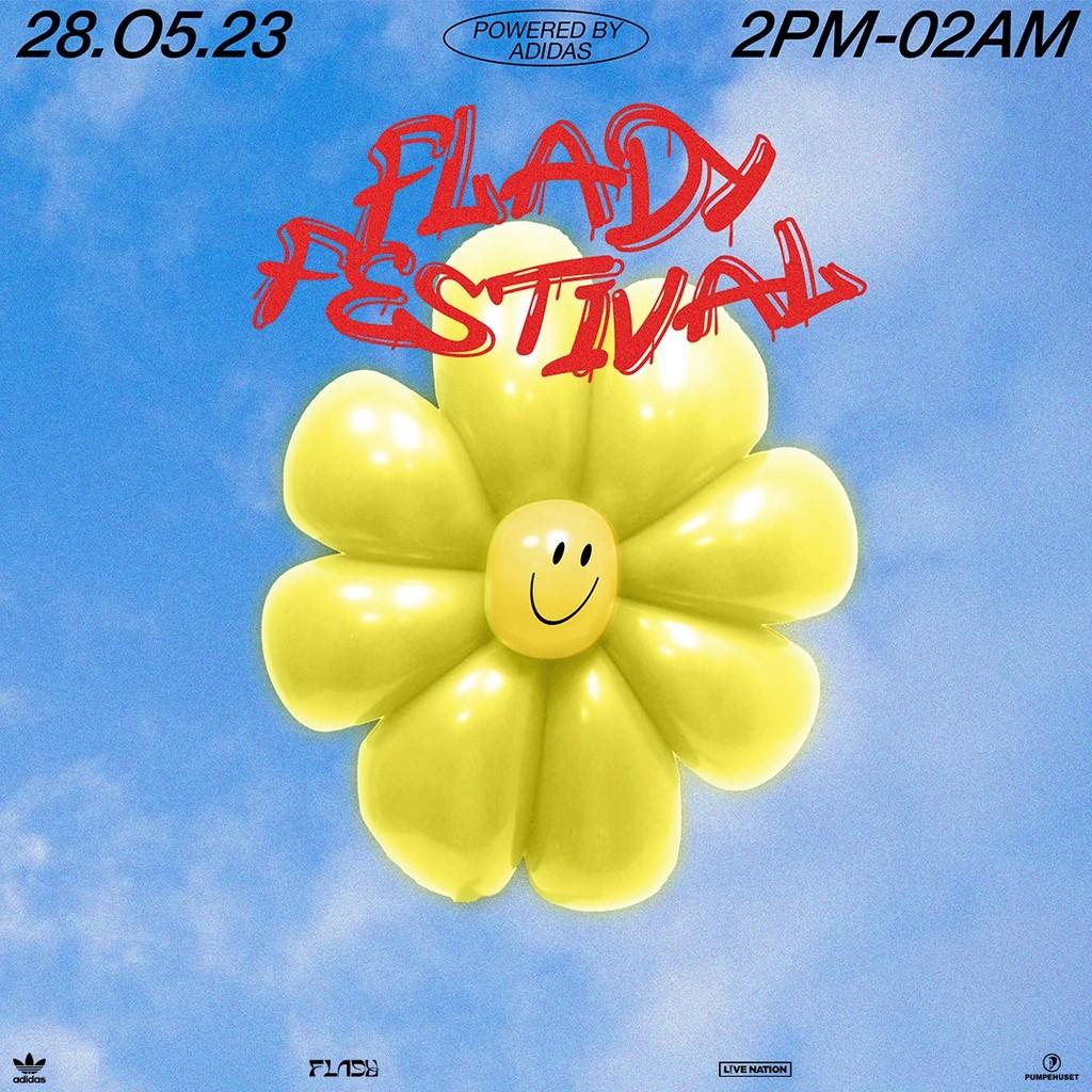 Lineup Poster Flady Festival 2023
