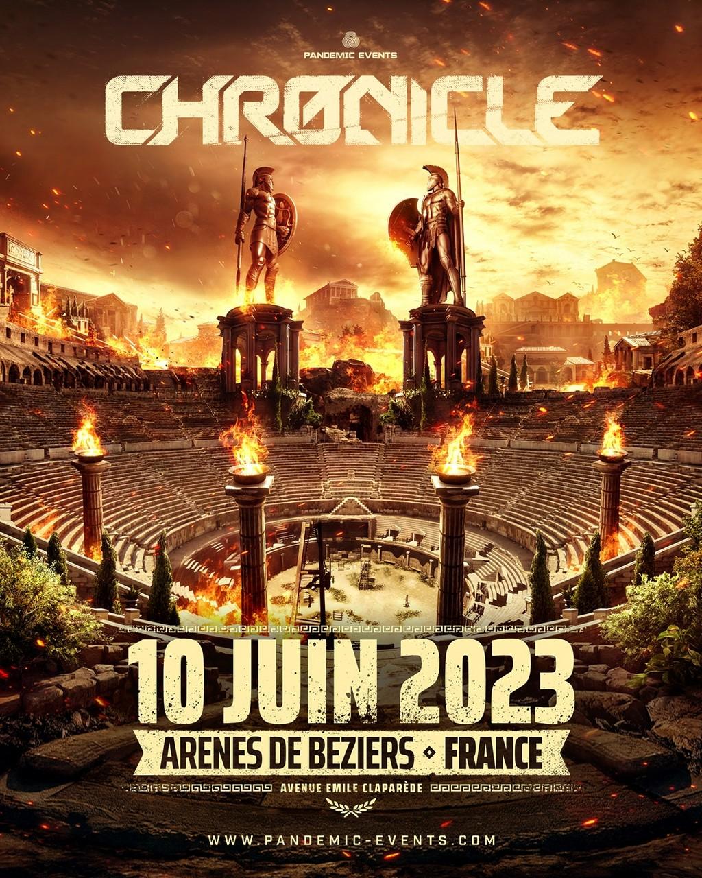 Lineup Poster Chronicle 2023