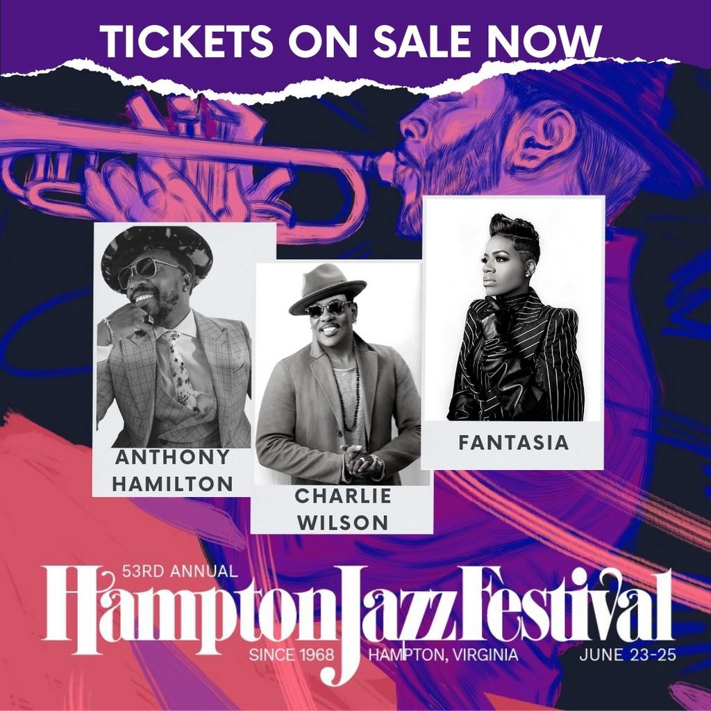 Lineup Poster Hampton Jazz Festival 2023