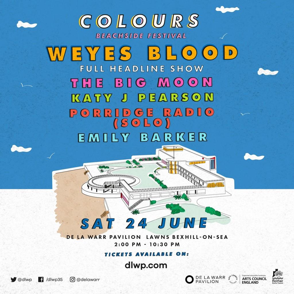 Lineup Poster Colours Festival 2023