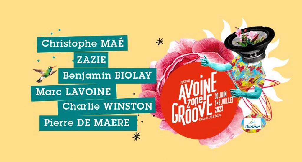 Lineup Poster Avoine Zone Groove 2023