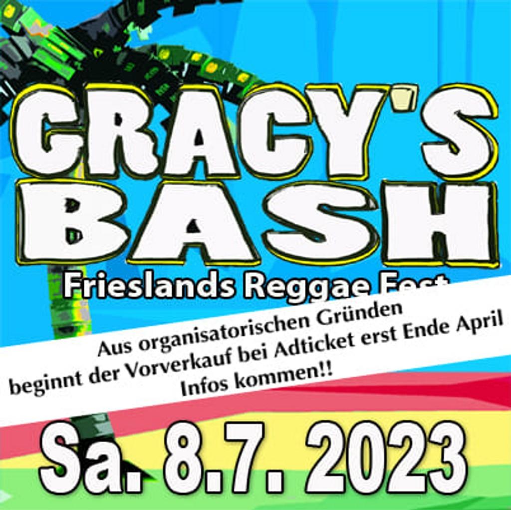 Lineup Poster Gracy's Bash 2023