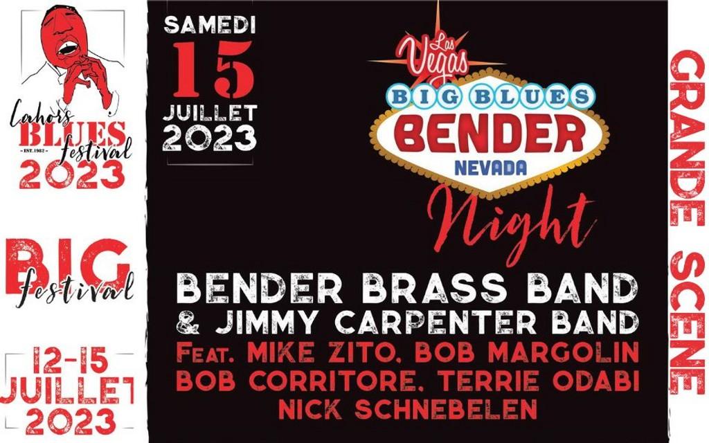 Lineup Poster Cahors Blues Festival 2023