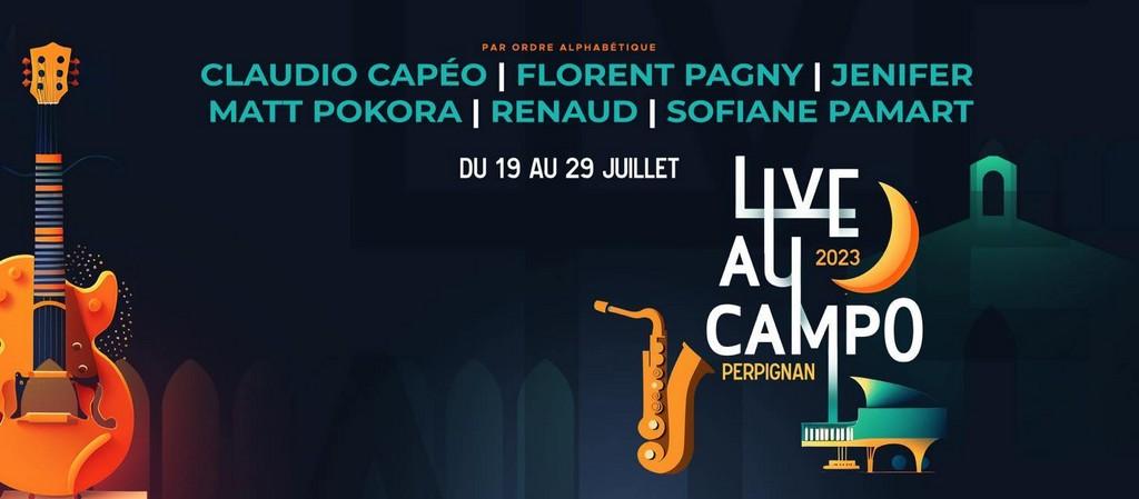 Lineup Poster Live au Campo 2023