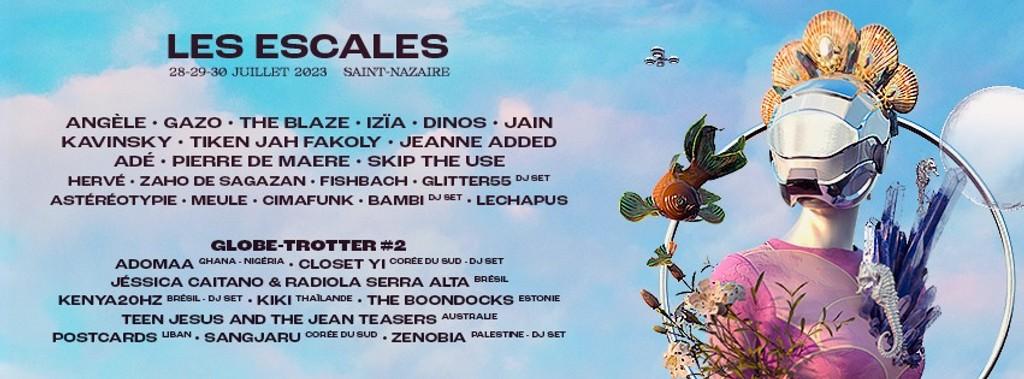 Lineup Poster Festival Les Escales 2023