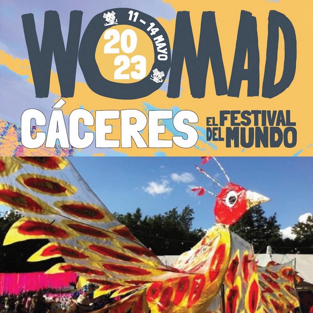 Lineup Poster WOMAD Cáceres 2023