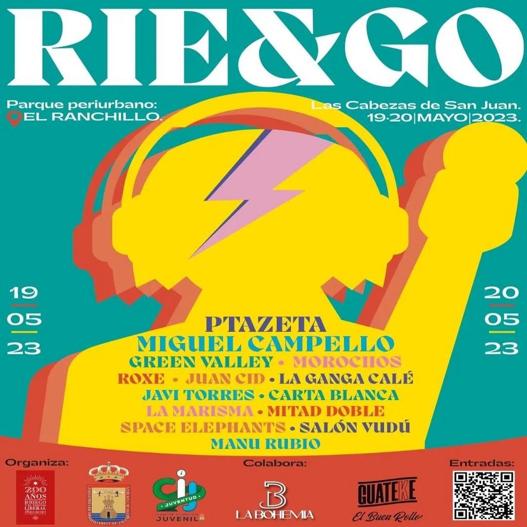 Lineup Poster Rie&Go! Music Fest 2023