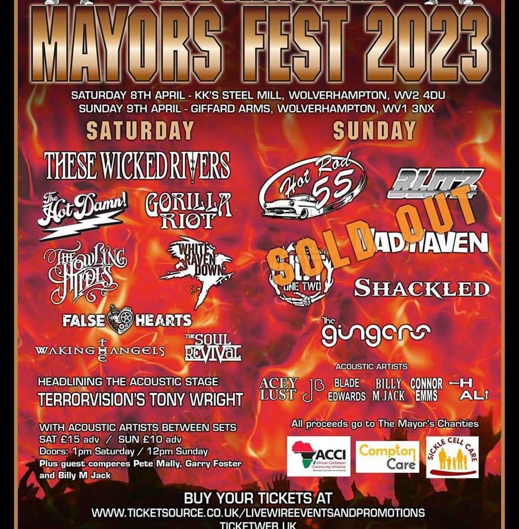 Lineup Poster Mayors Fest 2024