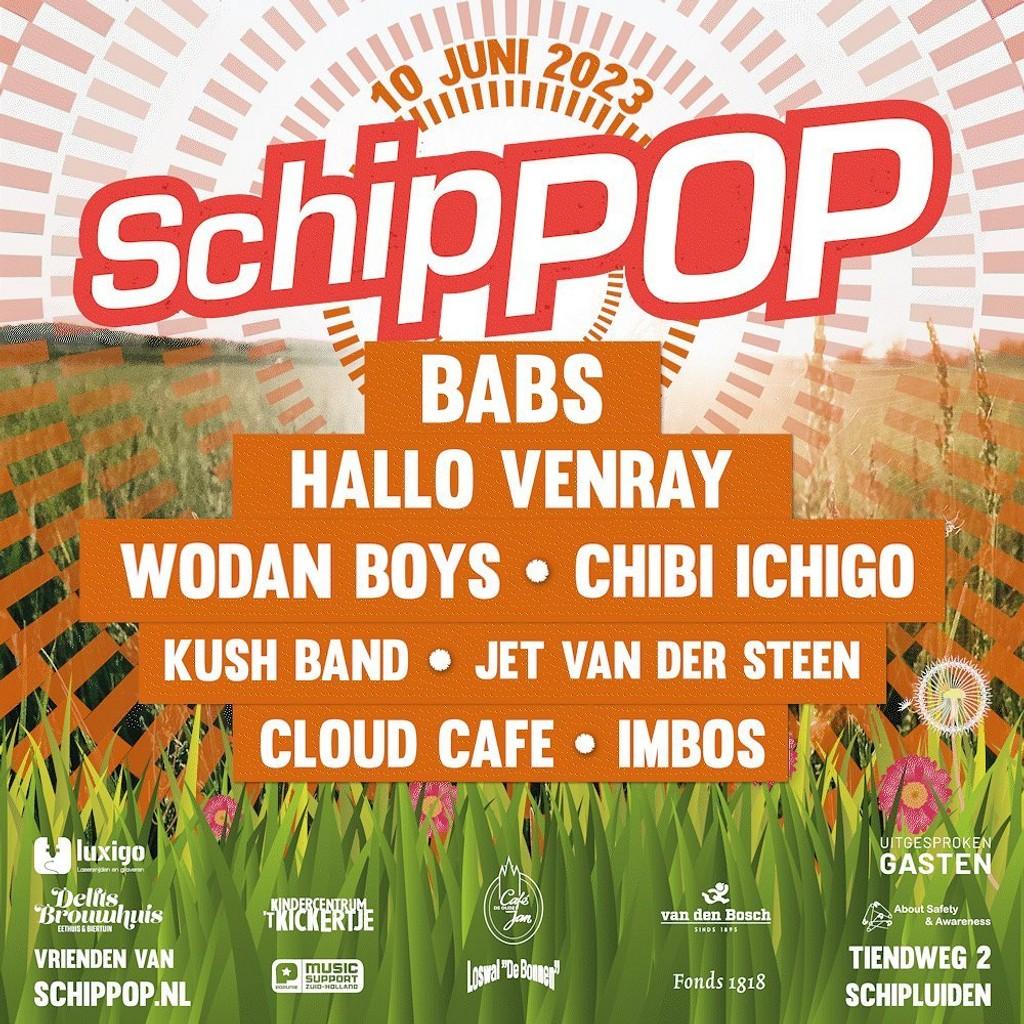 Lineup Poster Schippop 2023
