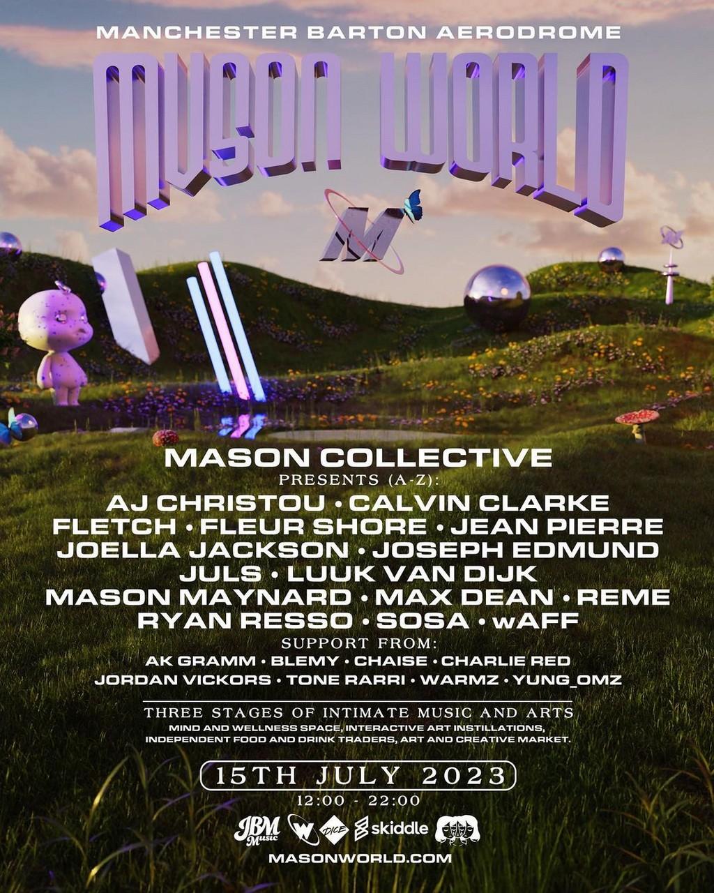 Lineup Poster MVSON WORLD 2023